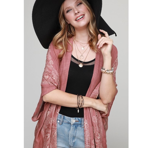 Softest Mandala Kimono - Picture 2 of 2